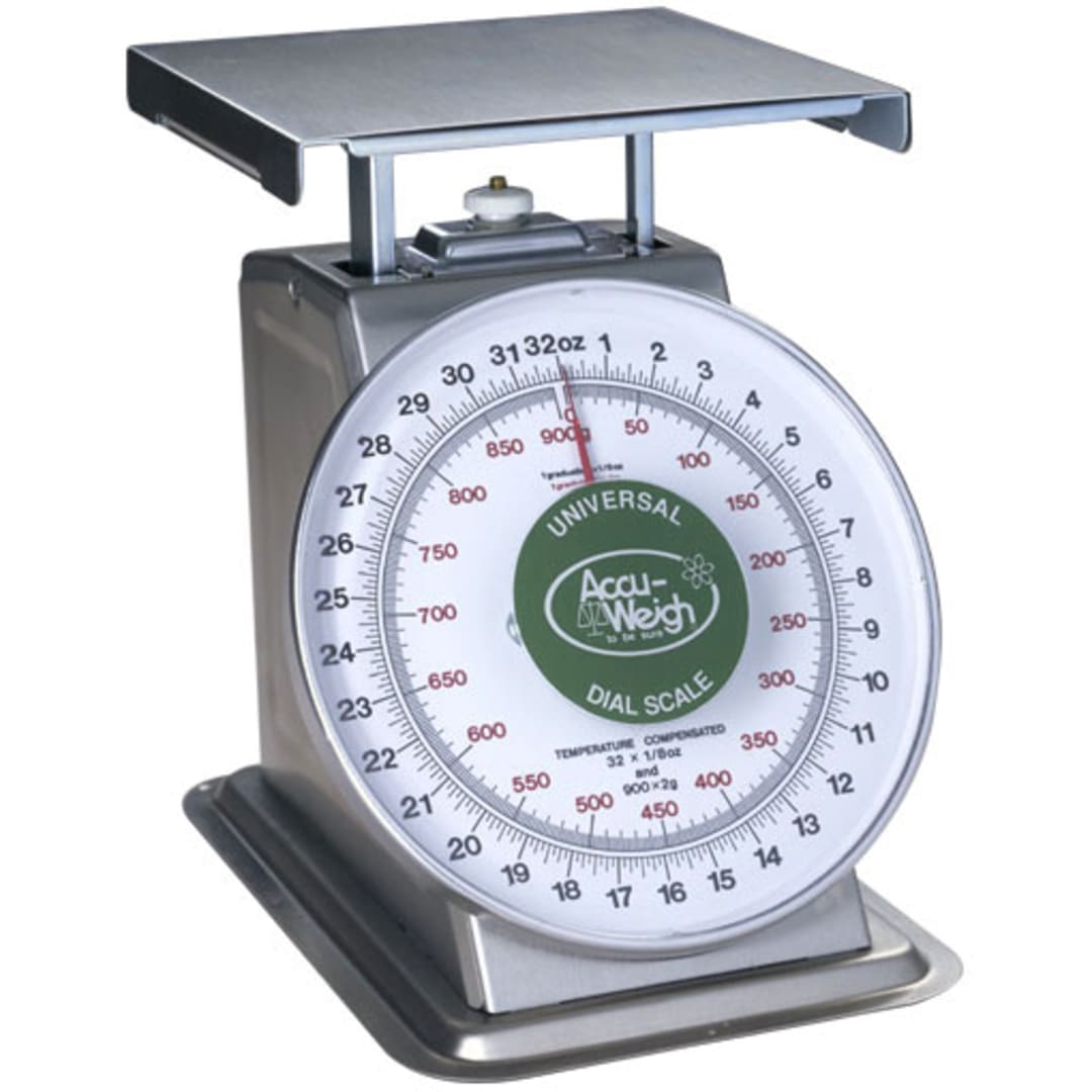 Yamato SM(N)-28PK Accu-Weigh® 32 oz x 1/8 oz Dial Portion Scale w/ Carrying Handle