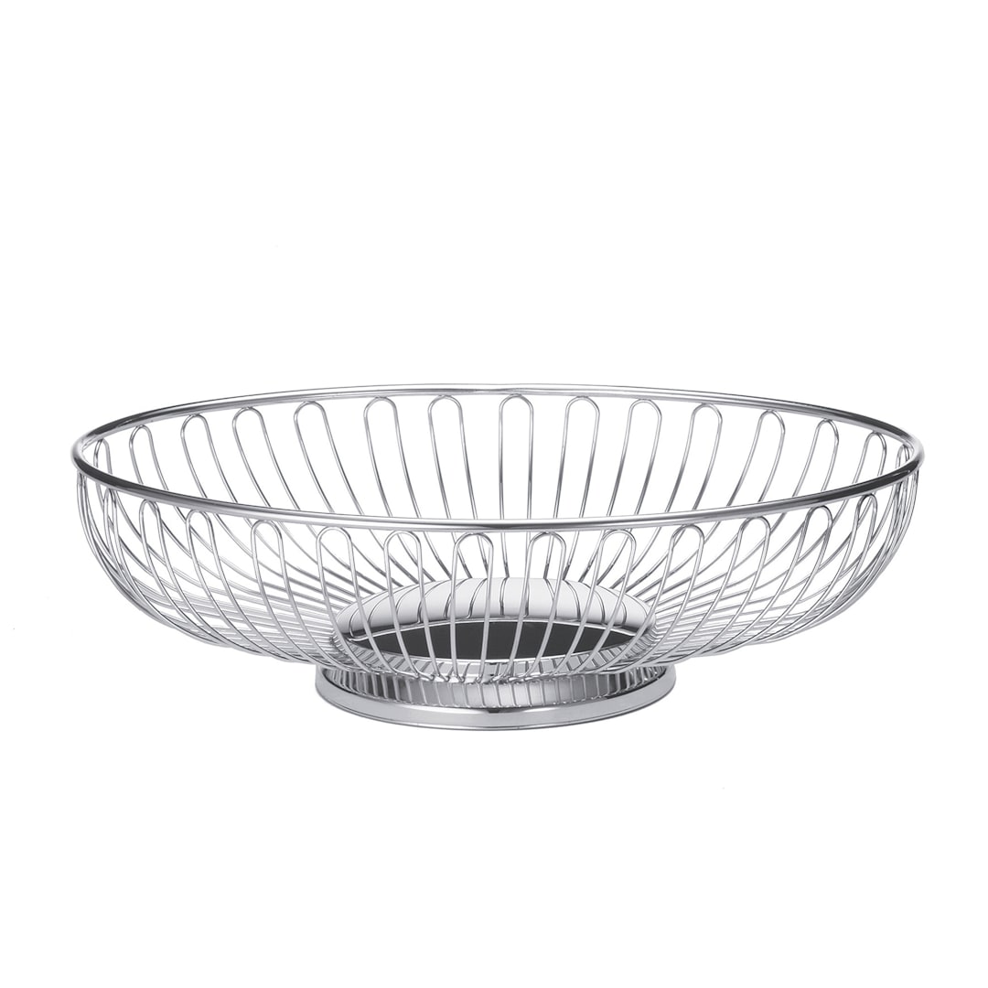 TableCraft 4176 Chalet Chrome Plated 11.38" x 8" Basket