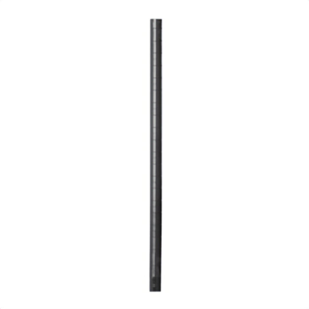 Darling Foodservice 33" Stationary Black Epoxy Coated Post