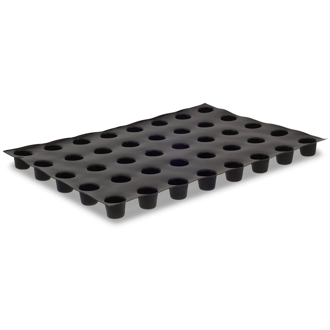 Demarle® FP 1756 Non-Stick 40-Form Flexipan Timbales