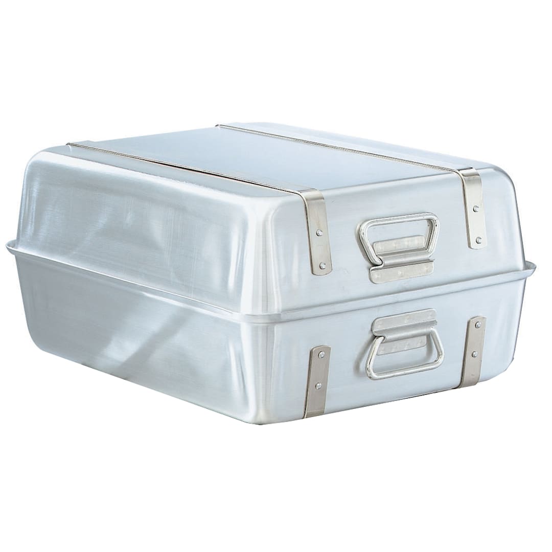 Vollrath 68360 Wear-Ever® Aluminum 23.25 Quart Double Roaster Set
