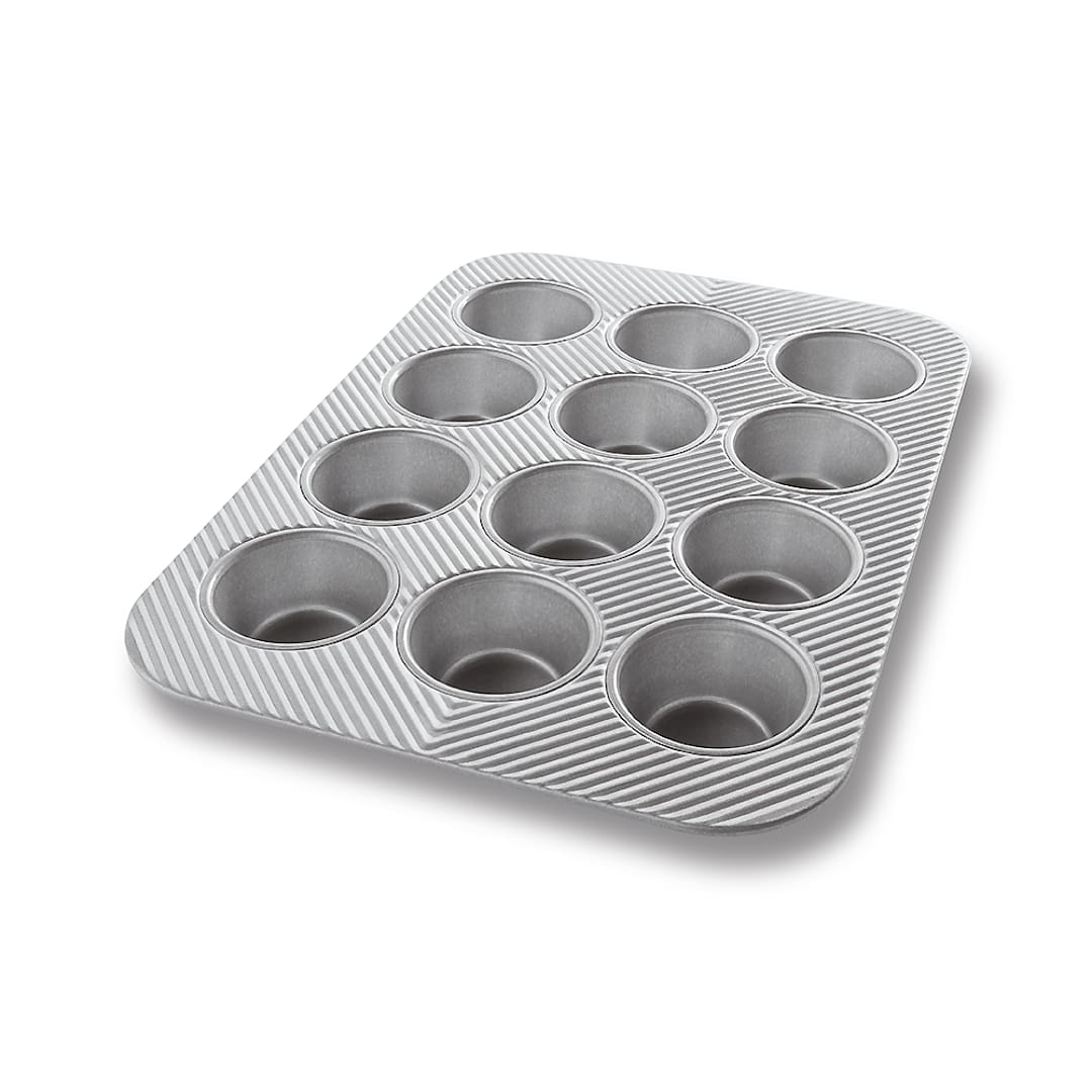 Chicago Metallic 45125 Glazed 12-Cavity Cupcake / Muffin Pan