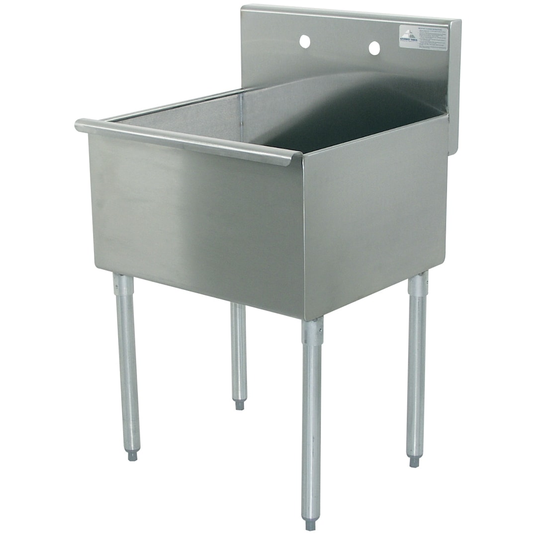 Advance Tabco 6-41-36 600 Series S/S 27-1/2 x 36 Square Corner Sink
