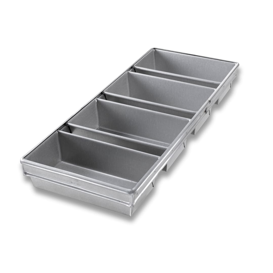 Chicago Metallic 49415 Glazed 4-Strap Open Top Bread Pan