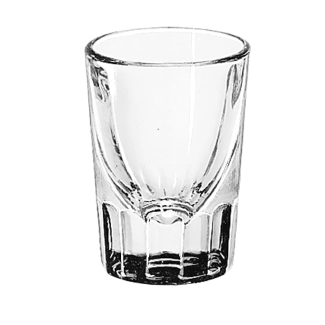 Libbey 5126 Fluted 2 Oz. Whiskey Glass