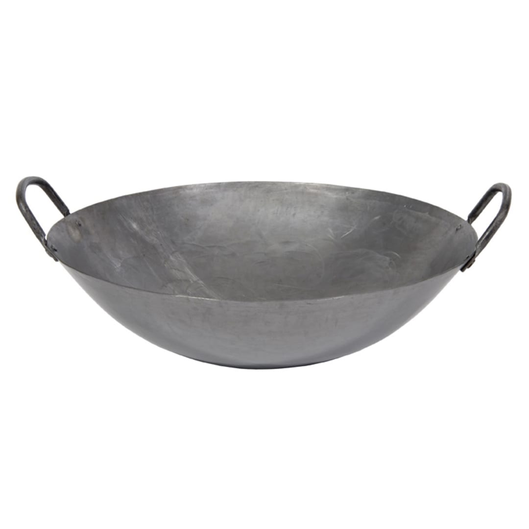 Town Food Service 34716 16" Hand Hammered Cantonese Wok
