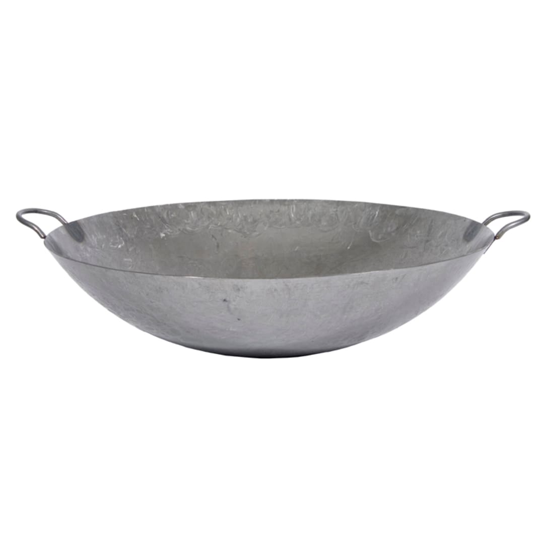 Town Food Service 34722 22" Hand Hammered Cantonese Wok