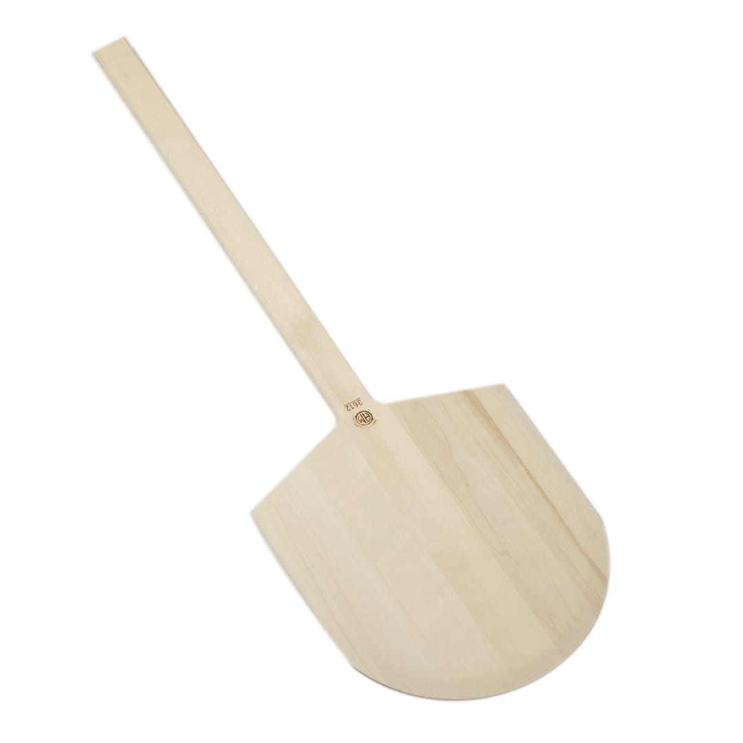 American Metalcraft 3612 12" x 13" Wooden Pizza Peel