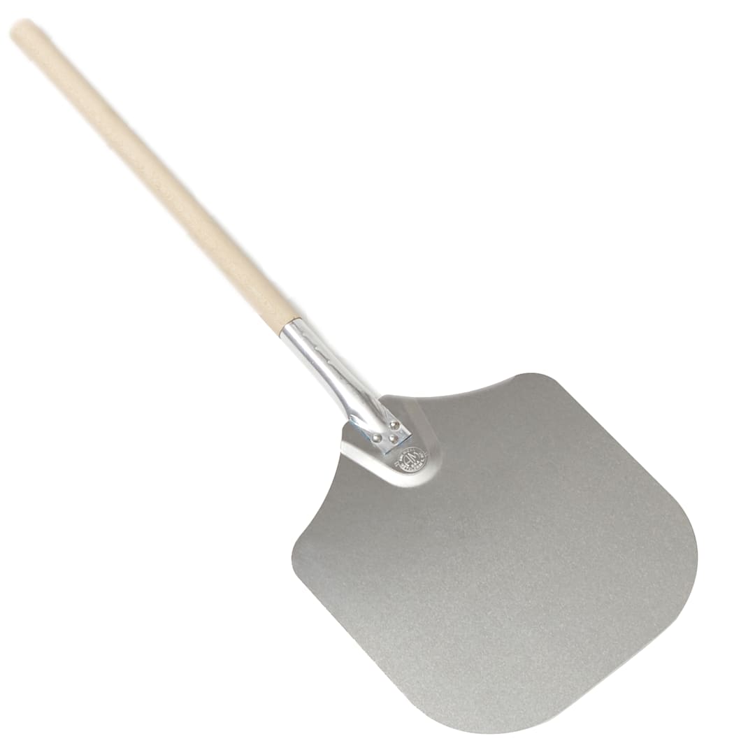American Metalcraft 3512 Med. Blade 35" Pizza Peel w/ Wood Handle