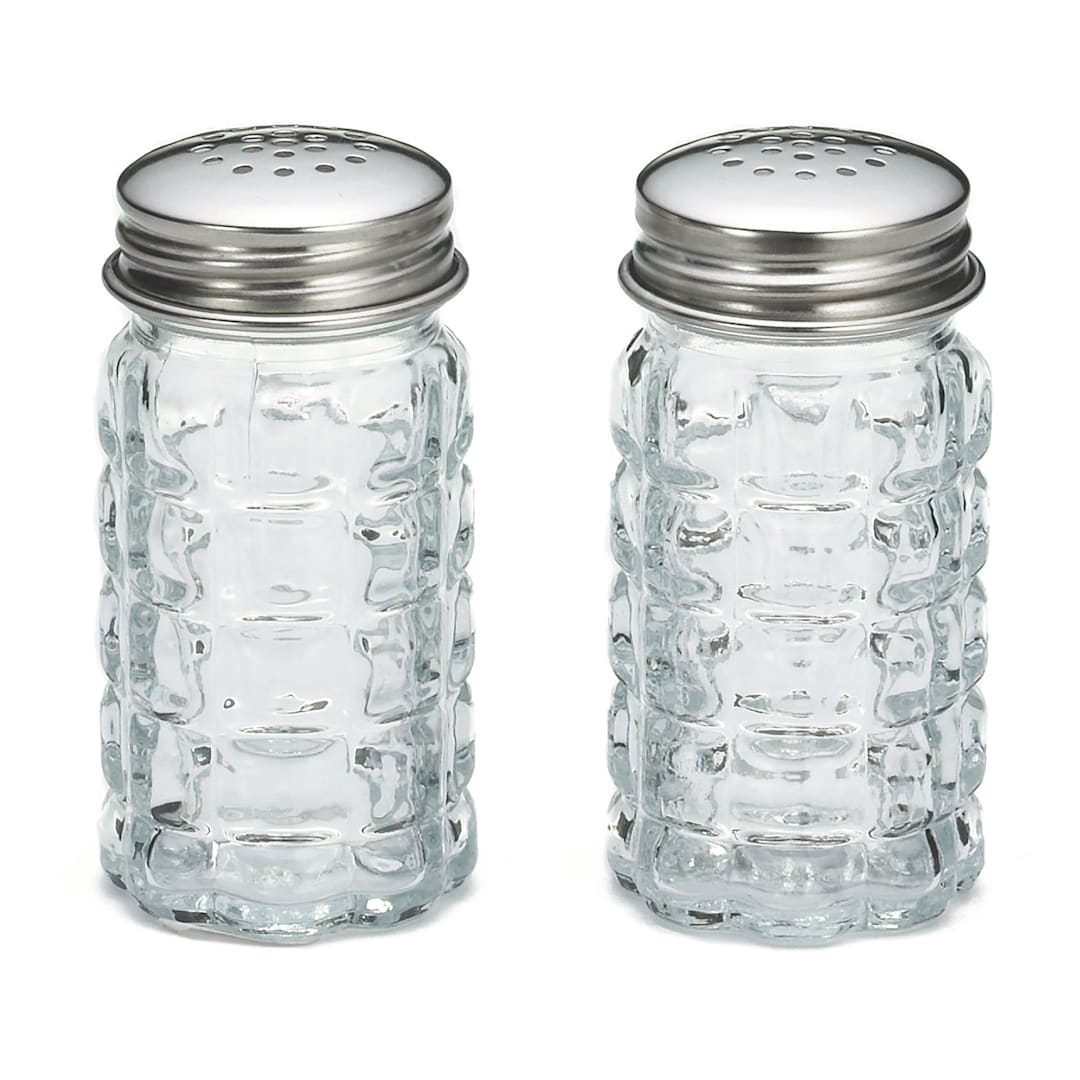 TableCraft 163S&P-2 Nostalgia Salt and Pepper Shakers - Dozen