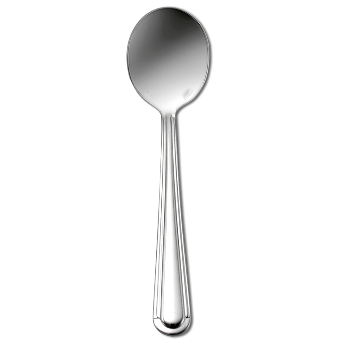 1880 Hospitality T031SRBF Verdi S/S Round Bowl Soup Spoon - Dozen