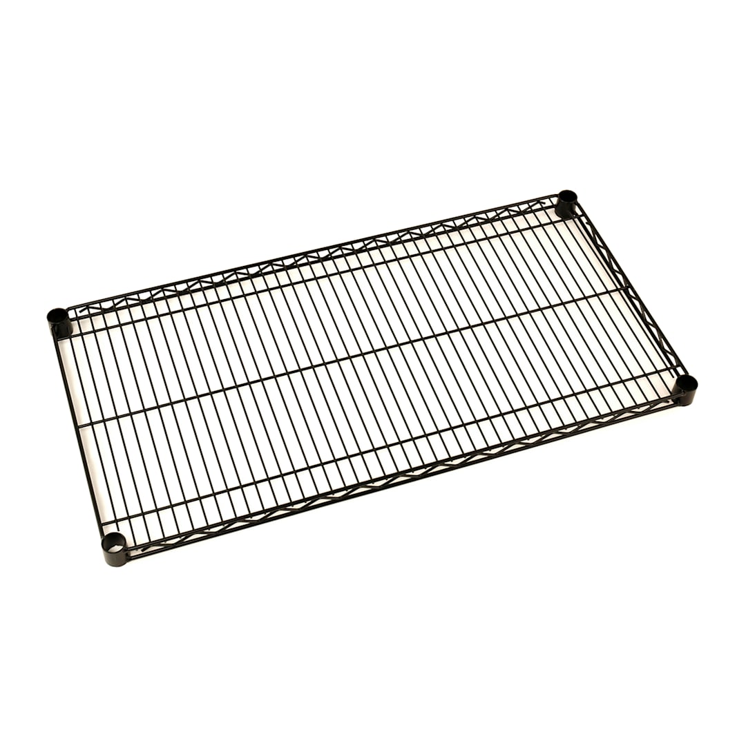 Metro 2424NBL Super Erecta 24" x 24" Black Wire Shelf