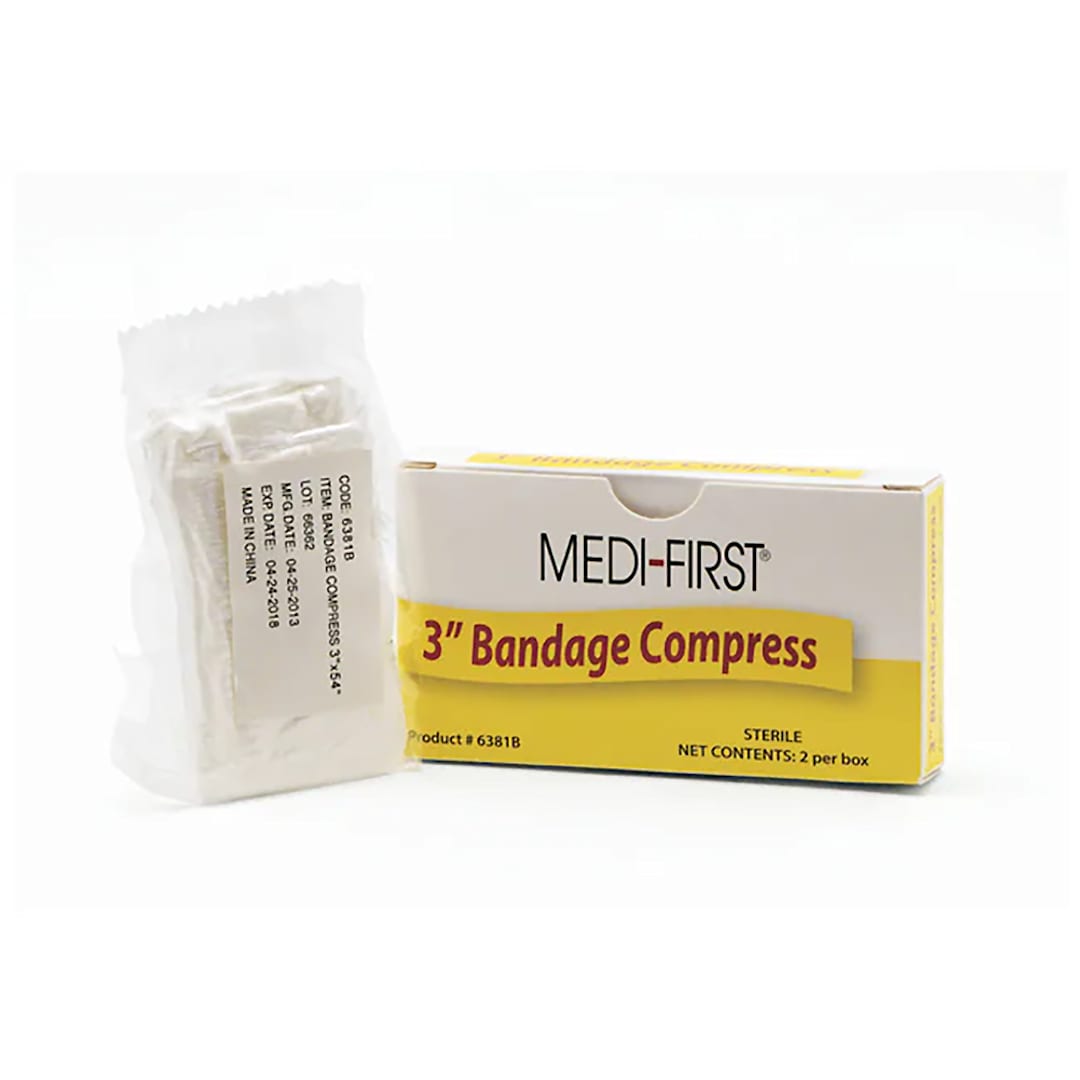 Darling Foodservice 3" Compress Bandage - 2 / BX