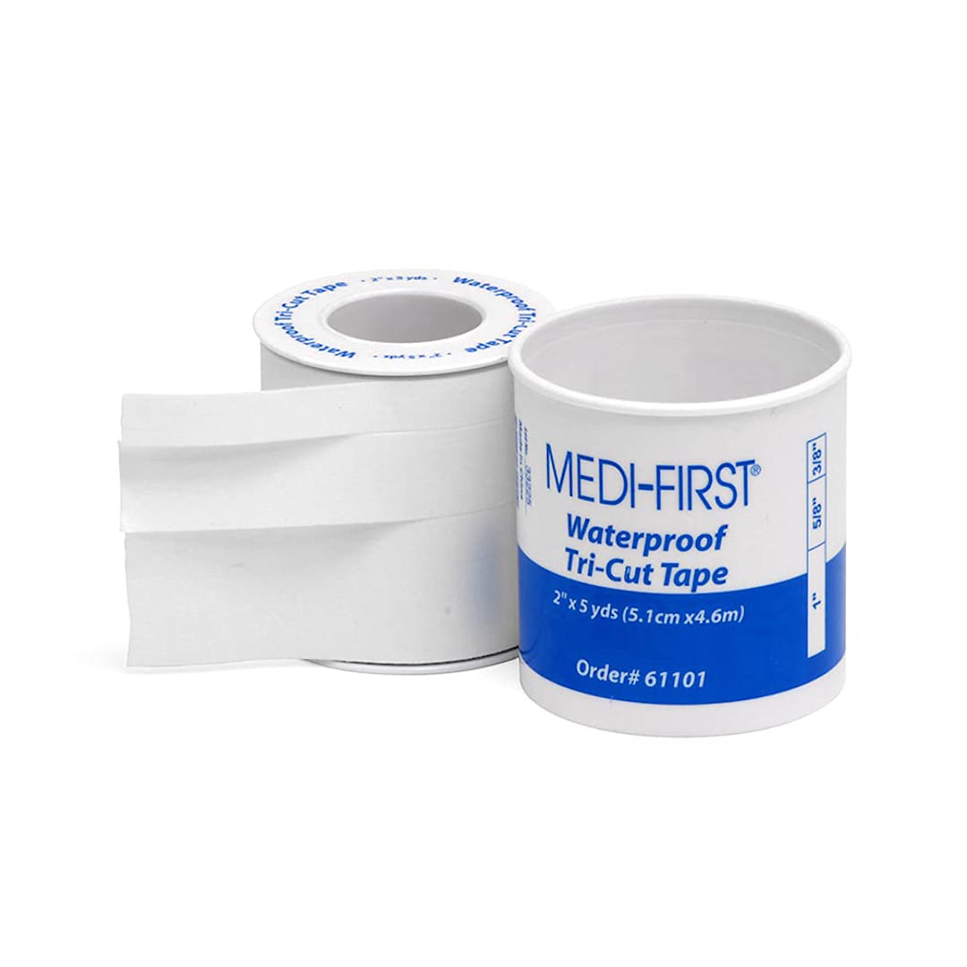 Darling Foodservice Hypoallergenic Tri-Cut Adhesive Tape - 1 / RL