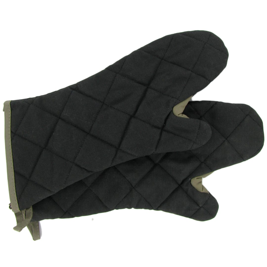 Chef Revival® 2PX27BKBK duraSERV® Black 17" Oven Mitt - Pair