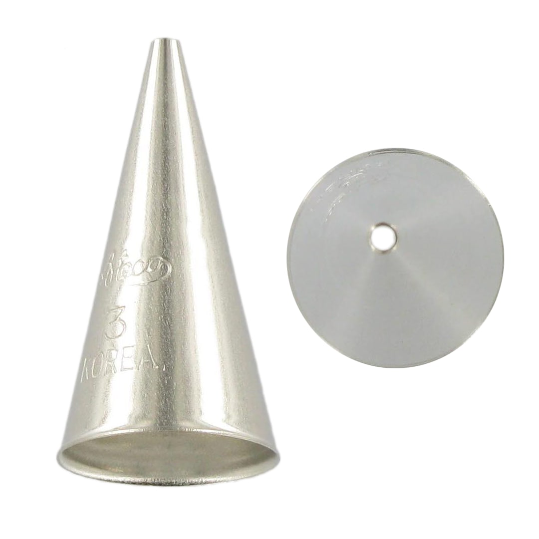Ateco 3 Plain Round Decorating Pastry Tube #3