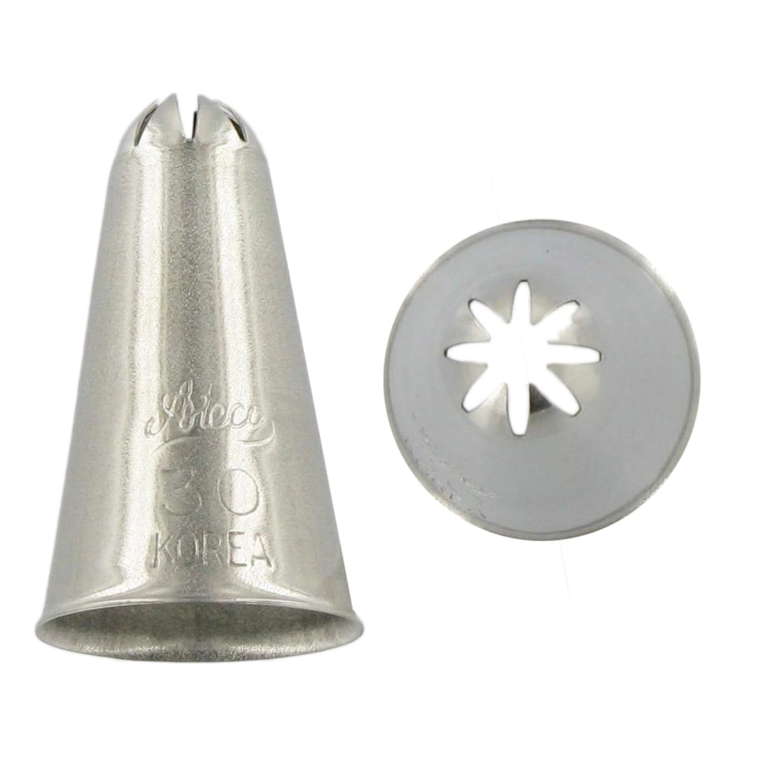 Ateco 30 Small Closed Star Decorating Pastry Tip #30