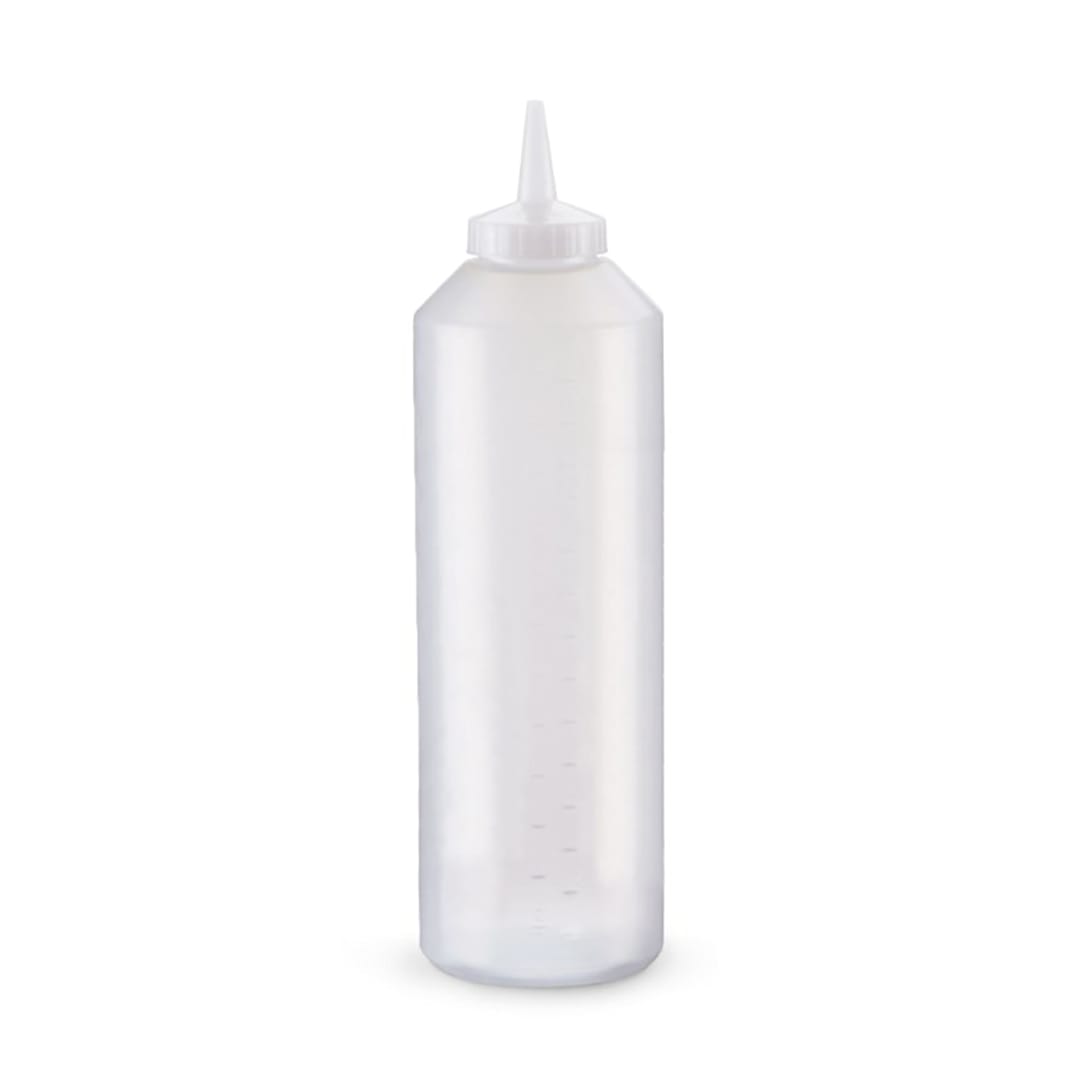 Traex 5224-13 Clear 24 Ounce Squeeze Dispenser with Standard Cap