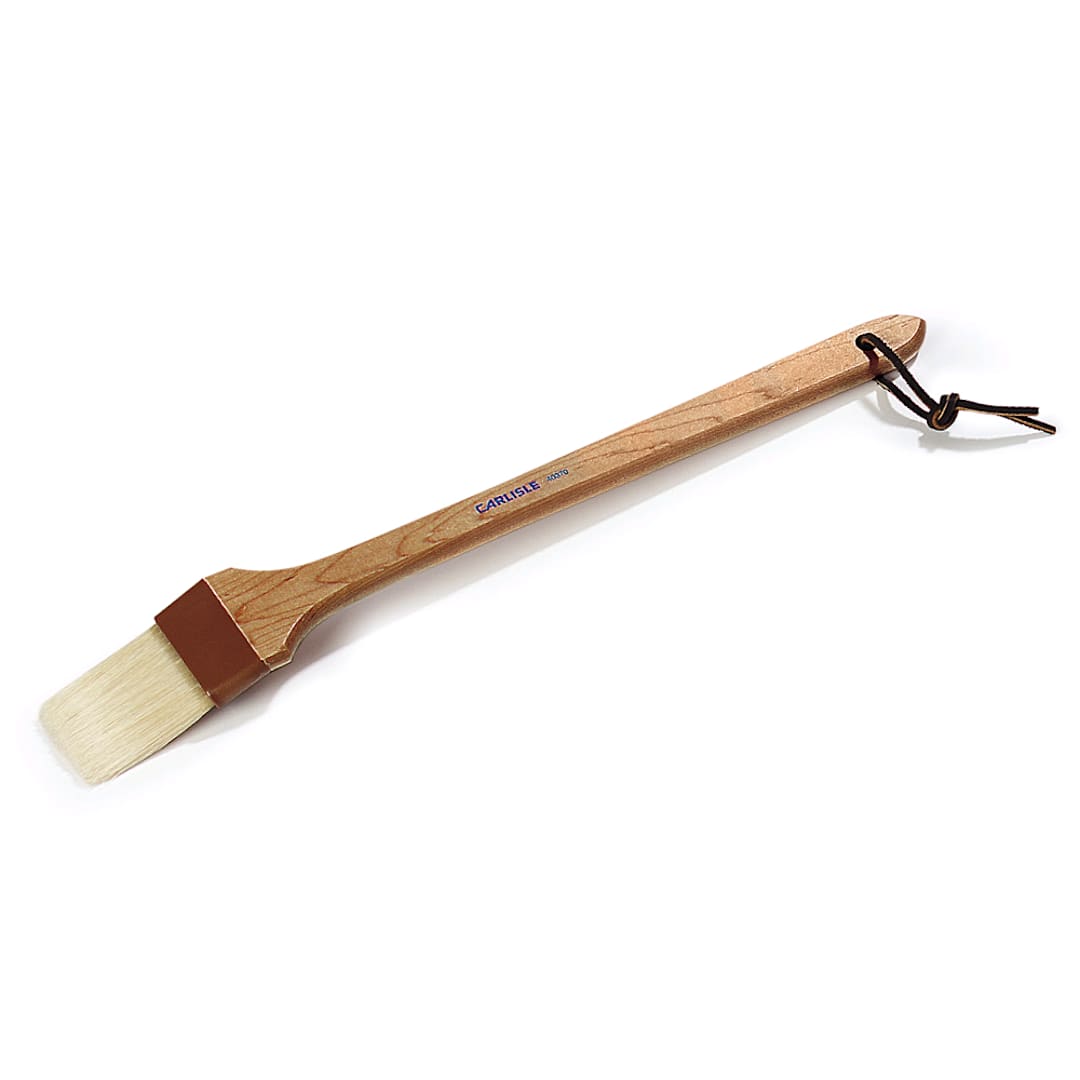 Carlisle 4037000 Sparta Pastry Brush with Wide Boar Bristles