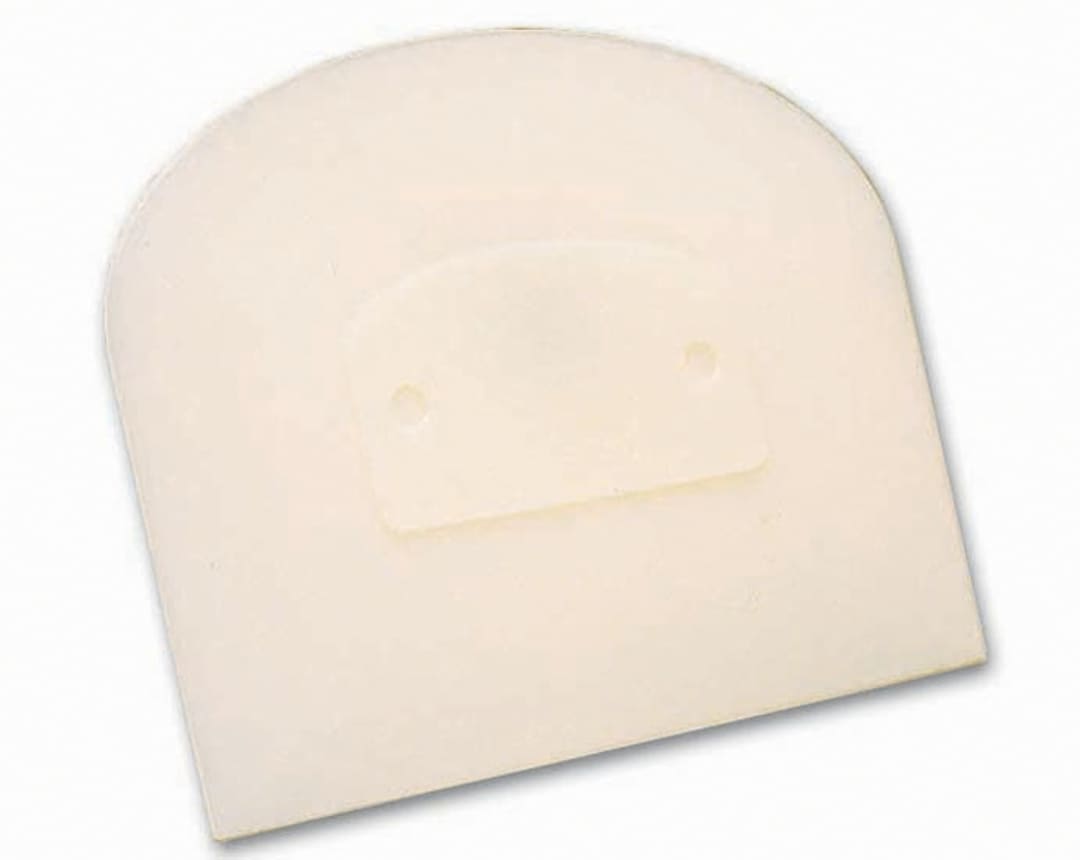 Matfer Bourgeat 112840 4-3/4" x 3-3/4" Nylon Dough Scraper