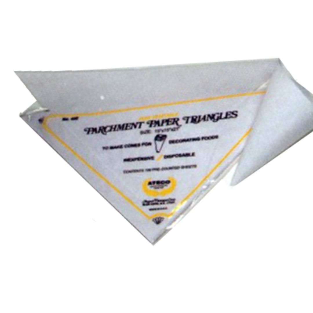 Ateco 450 15" Triangular Parchment Papers