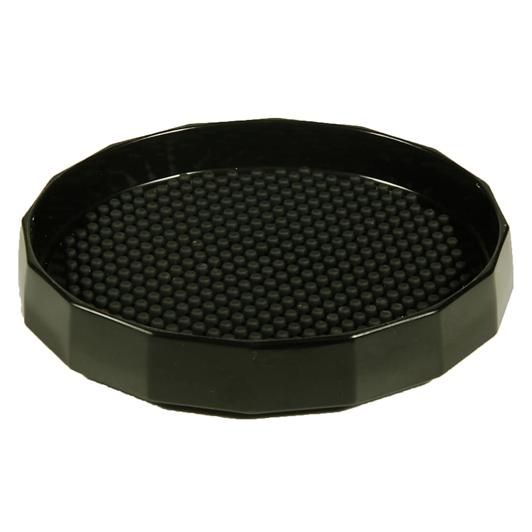 Traex 611-0606 Black Beverage Coaster for Pitchers and Carafes