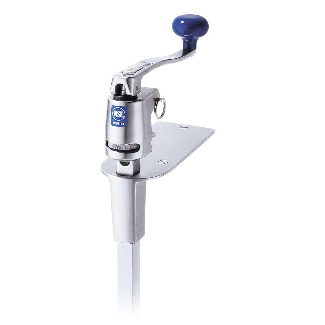 Edlund S-11L Manual S/S Can Opener with Long Bar and Cast Base