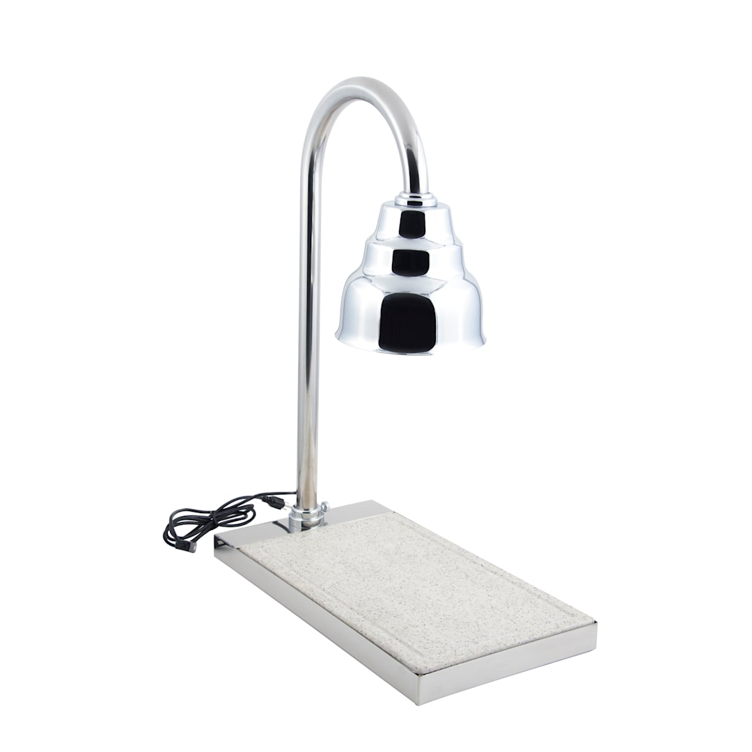 Bon Chef 9692CH ALMOND Bonstone Full Size Carving Station w/ Heat Lamp