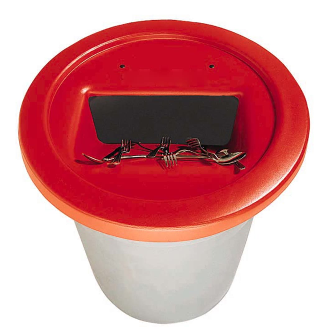 Golden West Sales 5500 Red Flatware Trap For 55 Gallon Containers