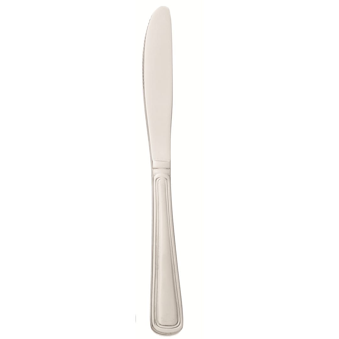 Libbey - Formerly World Tableware 139 5262 Med Wt. Classic Rim 8.4" Dinner Knife - Dozen