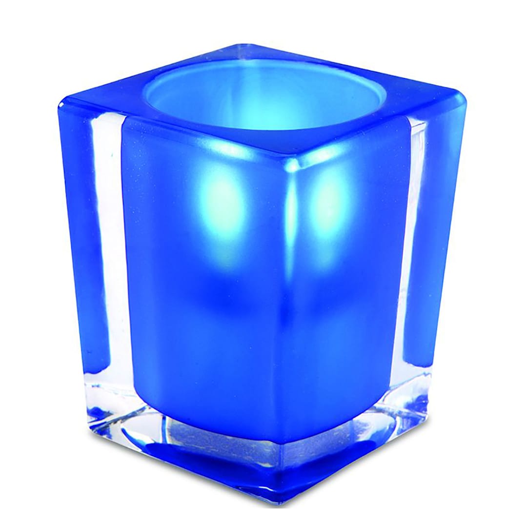 Sterno Products® 80234 Signature Blue Glass Lamp