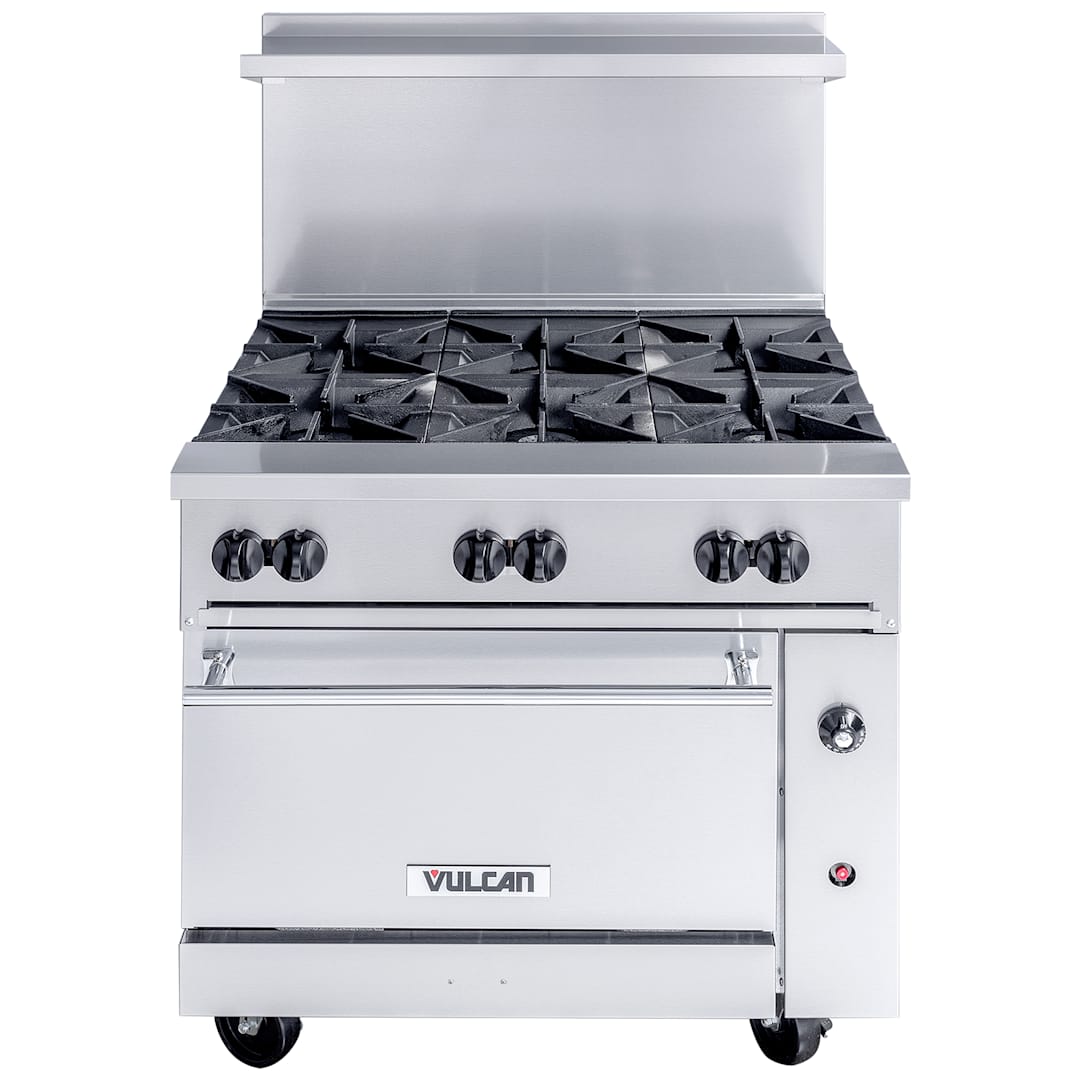 Vulcan 36C-6BN Endurance Natural Gas Range with Convection Oven