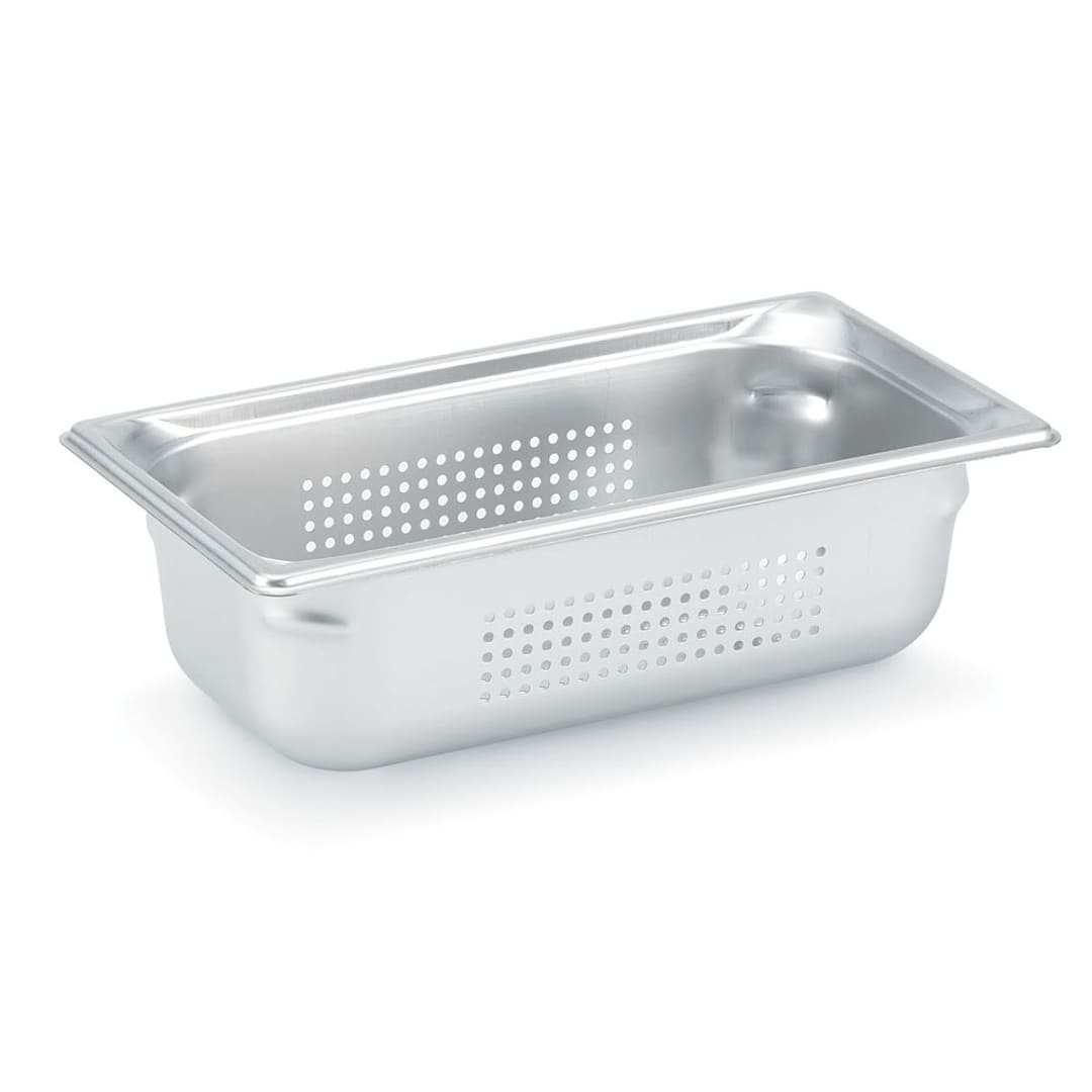 Vollrath 90343 Super Pan 3 1/3 Size x 4" D Perforated Food Pan