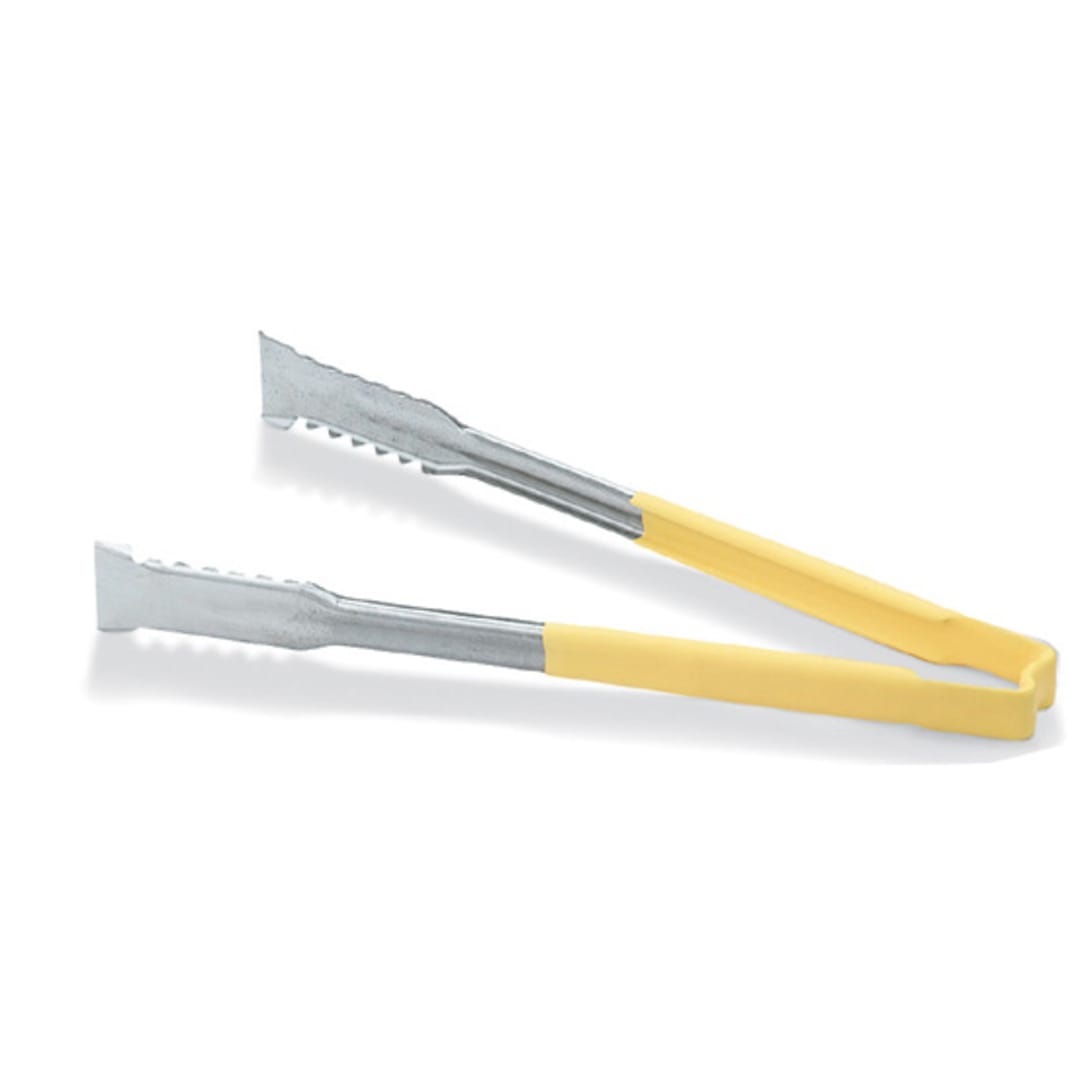 Vollrath 4791650 Kool-Touch 16" Yellow Handled VersaGrip Tong