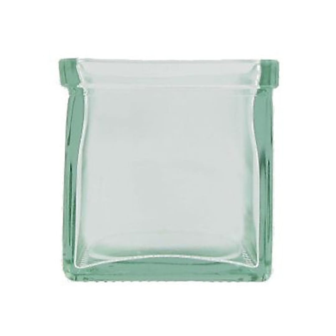 Cal-Mil C4X4GLCN Green 4" x 4" Replacement Glass Jar