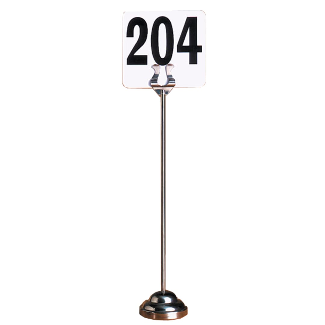 American Metalcraft HPCH12 Harp Style 12" Number Stand