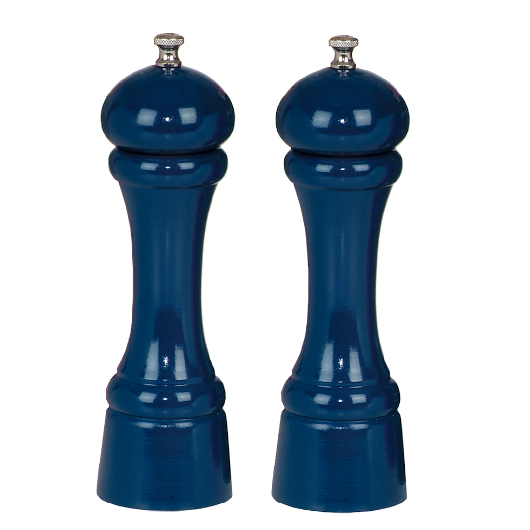 Chef Specialties Company 8702 Cobalt 8" Pepper and Salt Mill Set