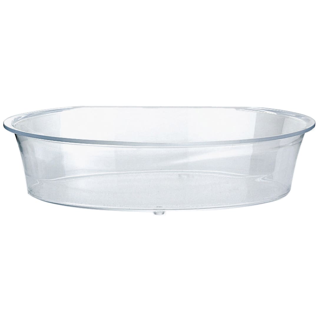 Cal-Mil 316-10-12 Clear 10" Deep Turn N Serve Tray