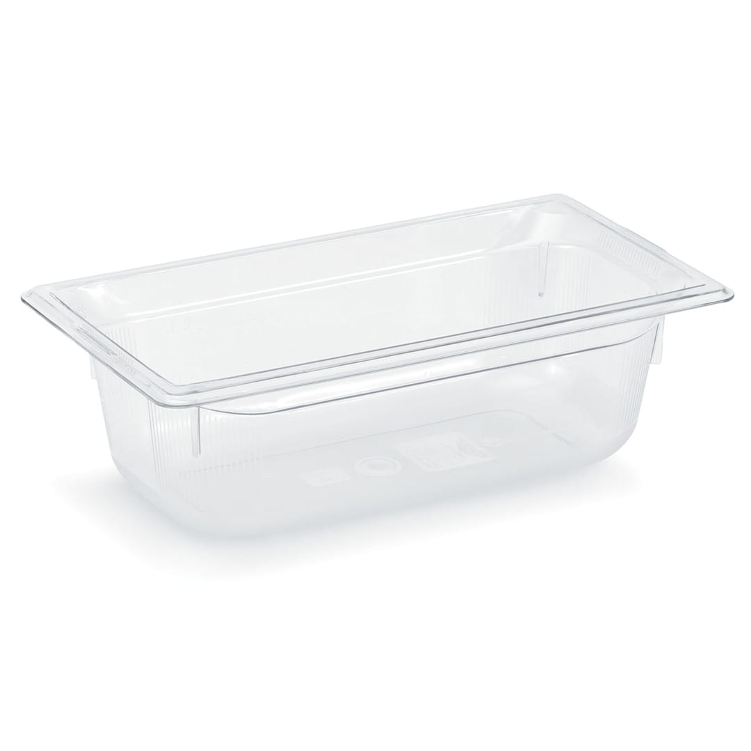 Vollrath 8036410 Clear 1/3 Size x 6" D Low Temp Food Pan
