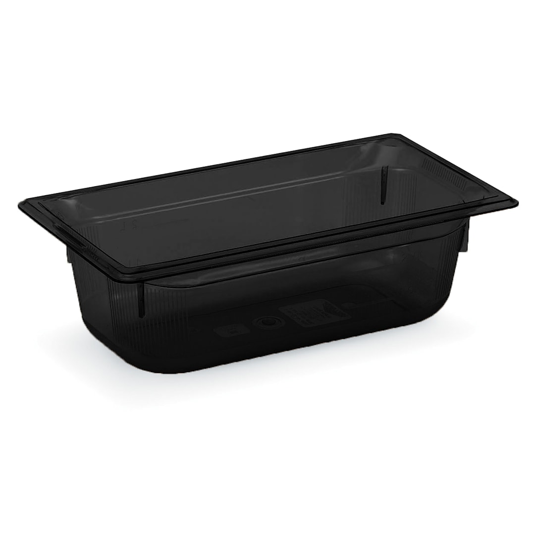 Vollrath 8036420 Black 1/3 Size x 6" D Low Temp Food Pan