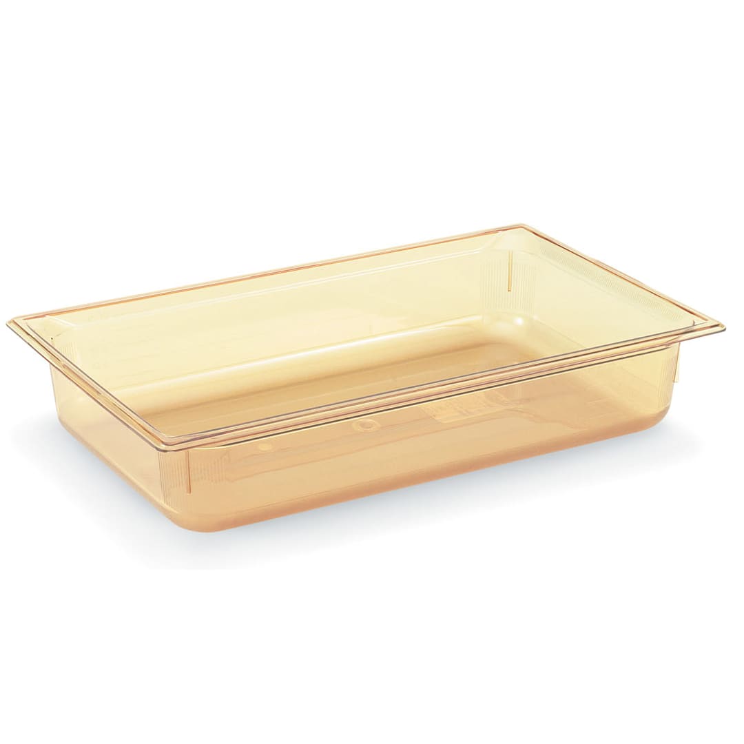 Vollrath 9002410 Super Pan® Amber Full Size x 2.5" D Food Pan
