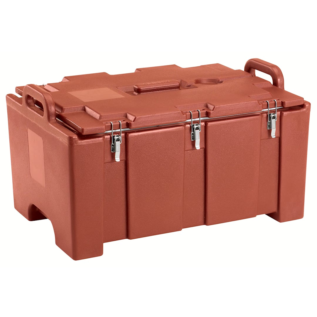 Cambro 100MPC402 Camcarrier Brick Red Insulated Food Pan Carrier