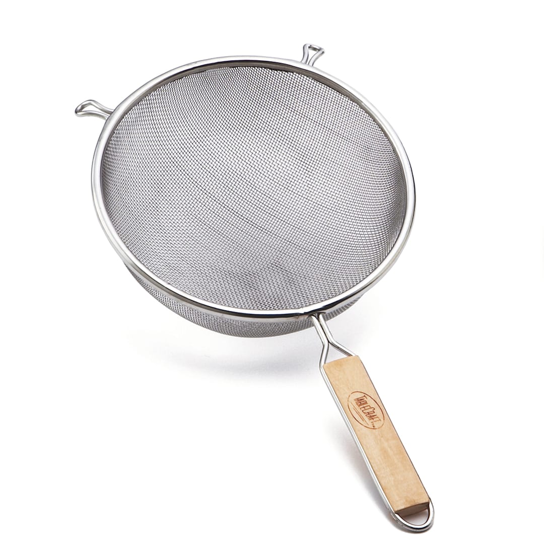 TableCraft 90 Tinned 4-3/4" Single Fine Mesh Strainer