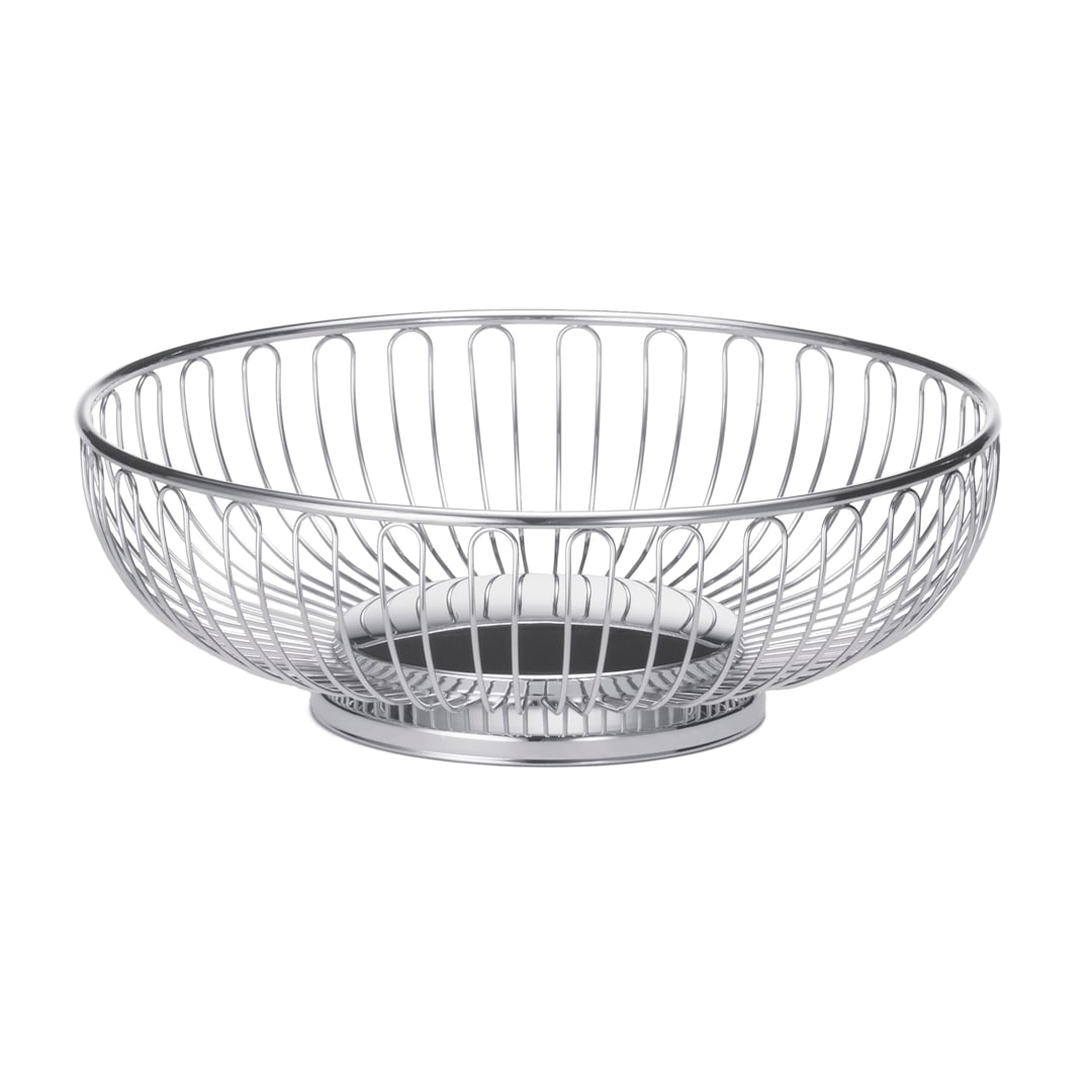 TableCraft 4175 Chalet Chrome Plated 9.63" x 3.25" Basket