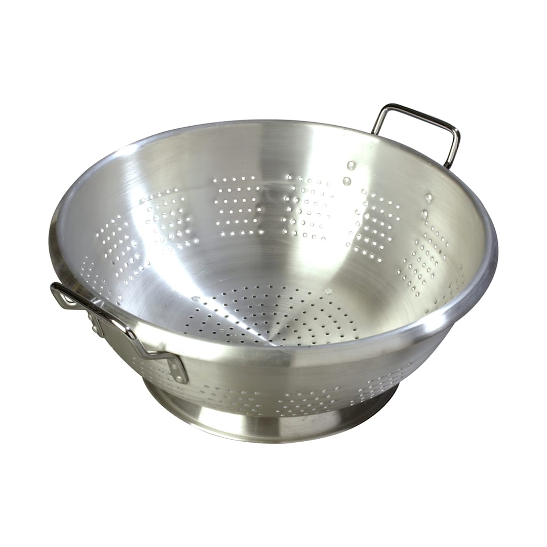 Carlisle 60277 16 Qt. Heavy Weight Aluminum Colander