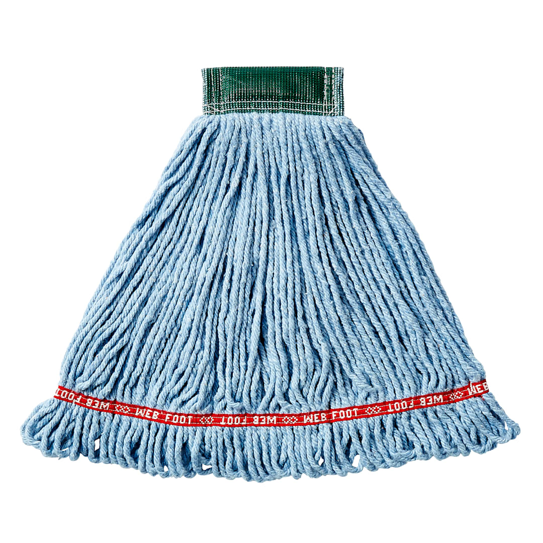 Rubbermaid FGA25206BL00 Web Foot Shrinkless Medium Mop Head