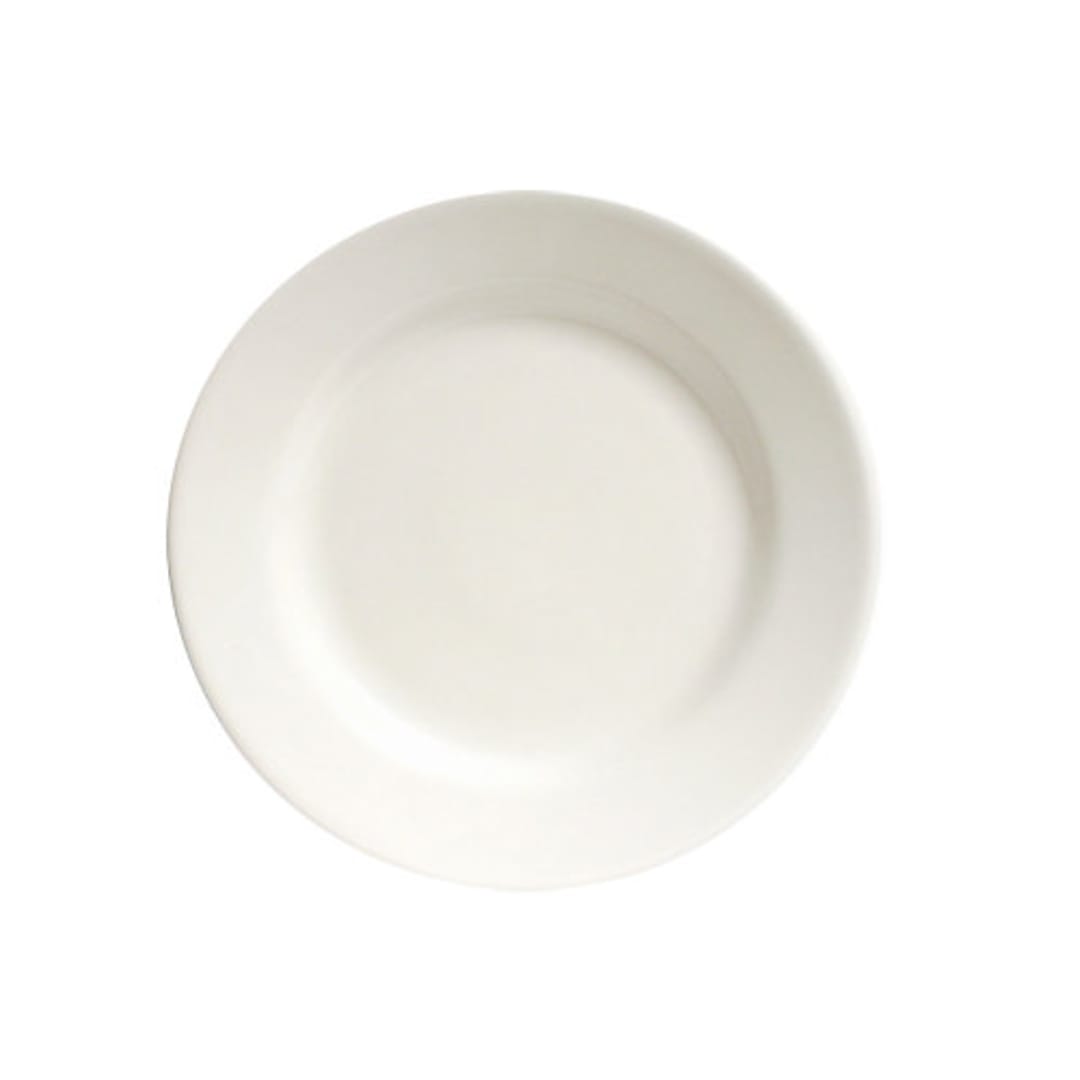 Tuxton TRE-921 Reno 12-3/8" Round Eggshell Plate