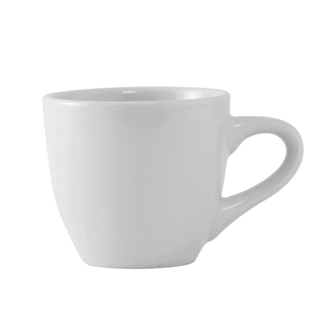 Tuxton ALF-035 Alaska/Colorado 3.5 Oz. White Demitasse Cup