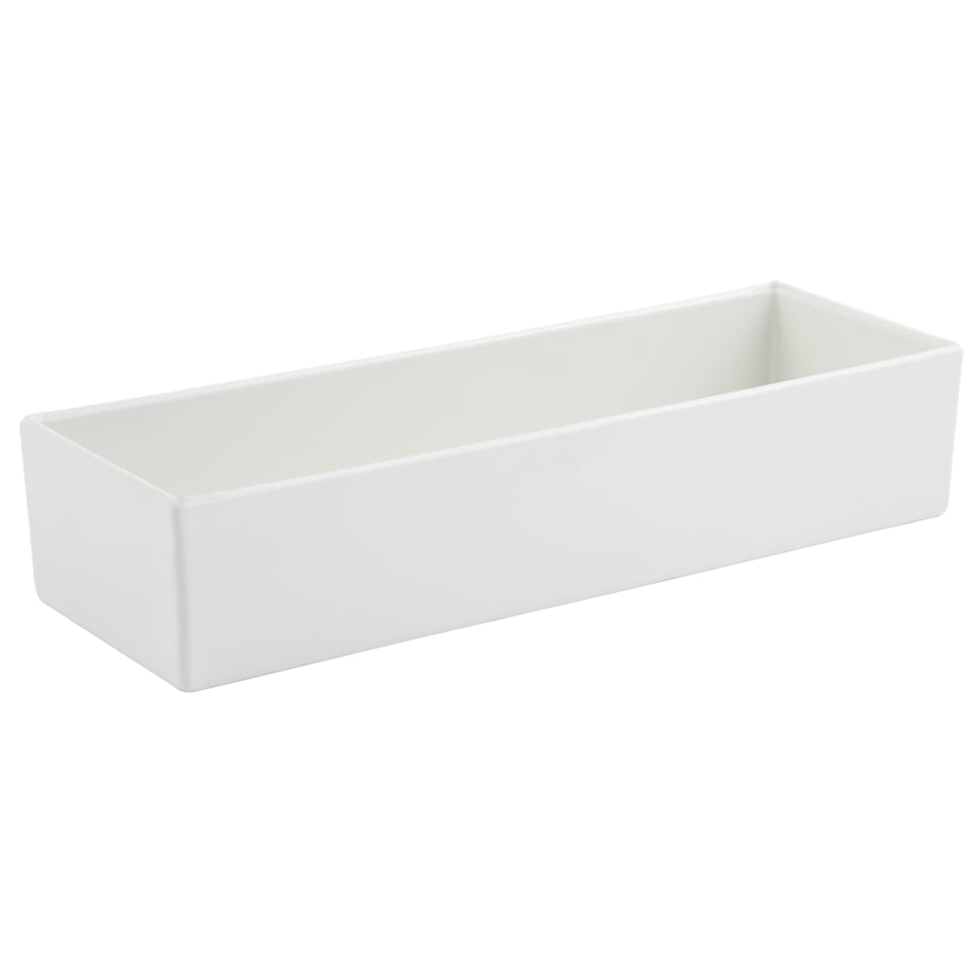 Bon Chef 9511 WHITE Sandstone 80 Oz. Straight Sided Bowl
