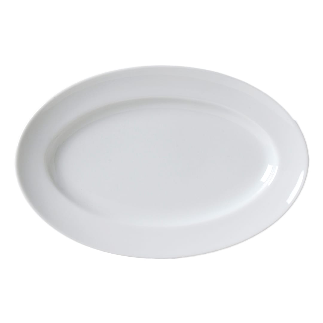 Vertex® China AL-40 Alpine 14" Oval Platter